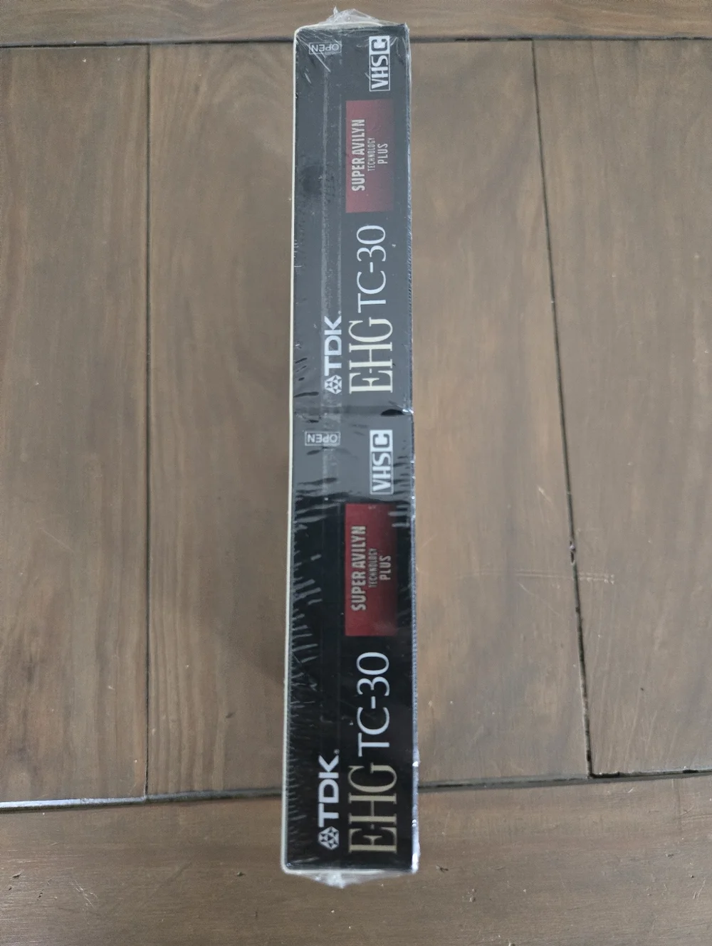 Sealed Collectible TDK VHS-C E-HG TC-30 Camcorder Videotape Set With Belt